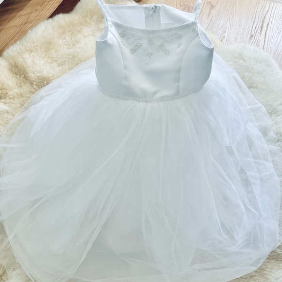 Size 4T ~ Stunning David’s Bridal Flower Girl Dress! - Picture 3 of 8